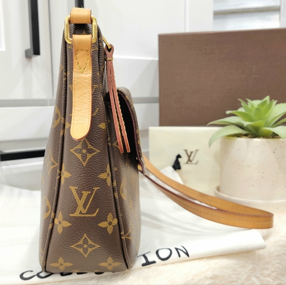 💕DISCONTINUED Very Rare Crossbody/Shoulder LOUIS VUITTON Mabillon Monogram - Picture 7 of 16